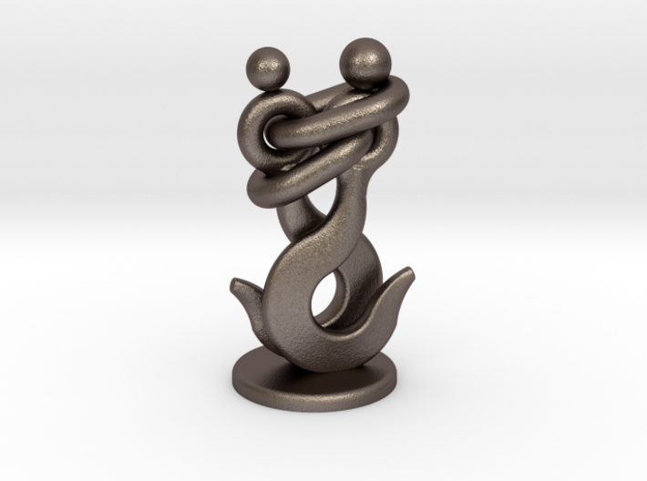 Hook couple 80MM Height 3d printed