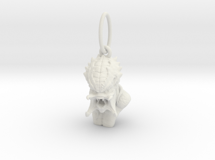 Predator alien pendant 3d printed