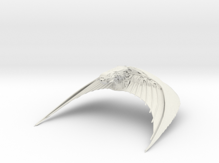 Klingon Bird of Prey v2 3d printed