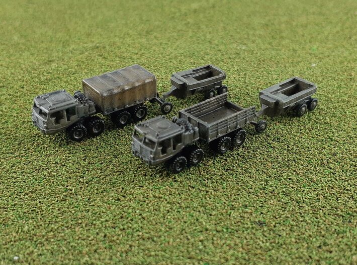 T26 Sterling 8x8 Truck w. M23 Trailer 1/285 3d printed