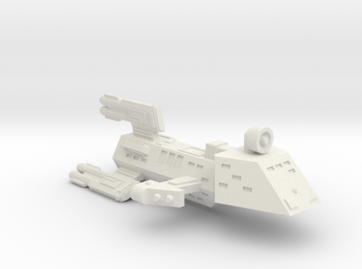 3125 Scale Kzinti X-Ship Frigate (FKX) SRZ 3d printed