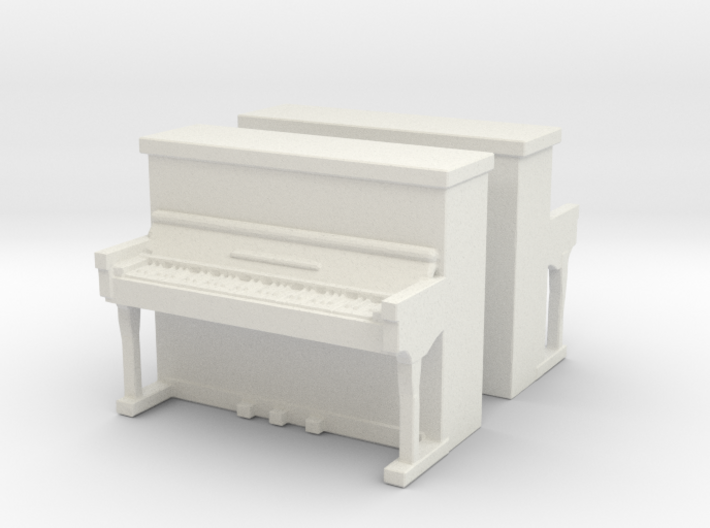 Piano (x2) 1/76 3d printed