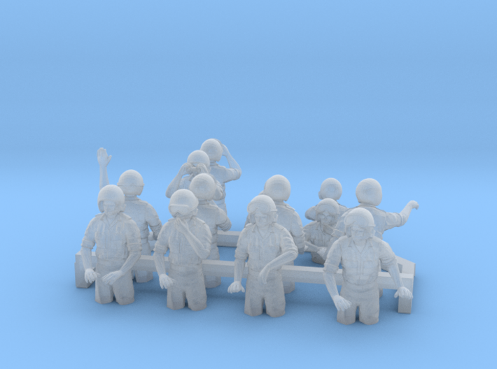 Tank Crew Cold War Set A 15mm 1/100 scale 3d printed