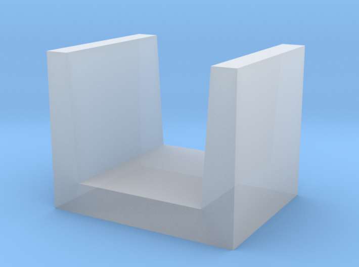 U-shaped Block concrete 3d printed