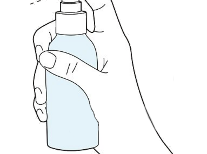  Anti-epidemic alcohol spray bottle 3d printed 