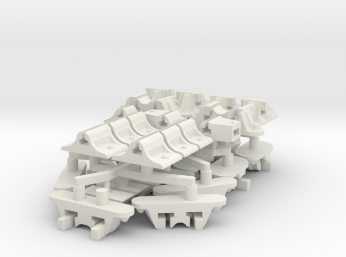 7/8" Scale Dinorwic Stub Point Chairs 1 in 8 3d printed 