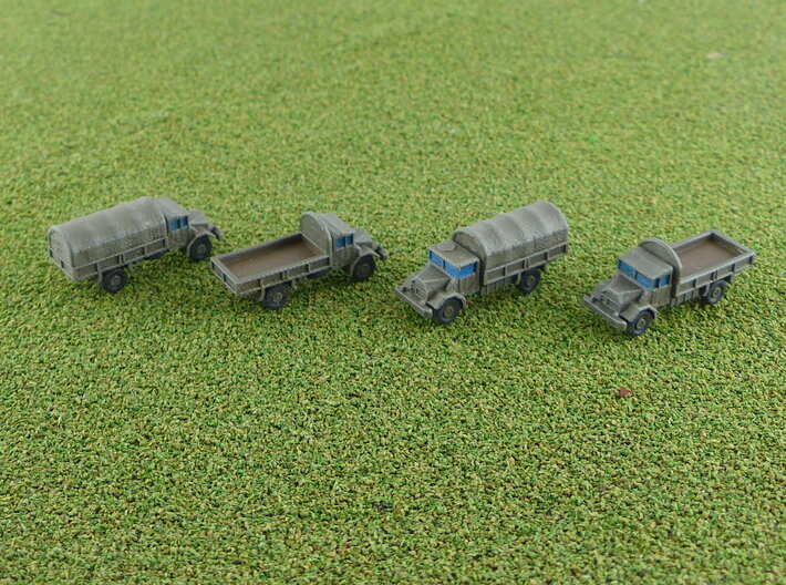 German Ford G 398 3to Truck 1/285 6mm 3d printed