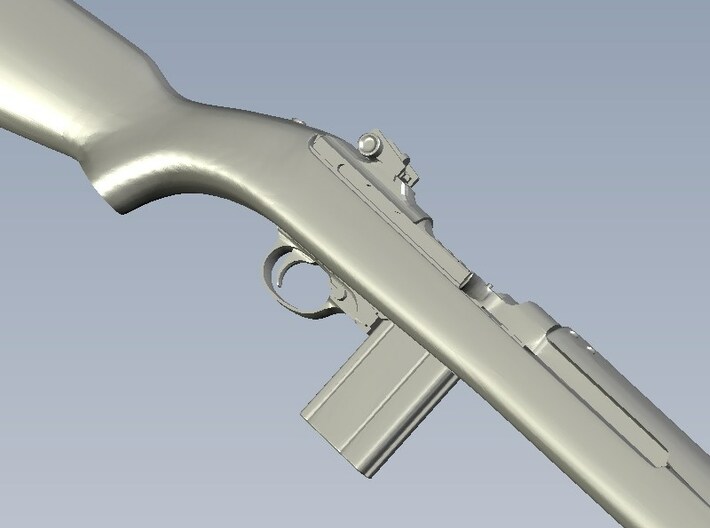 1/24 scale Springfield M-1 Carbine rifles x 3 3d printed 