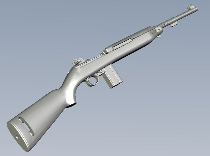 1/15 scale Springfield M-1 Carbine rifles x 5 3d printed 