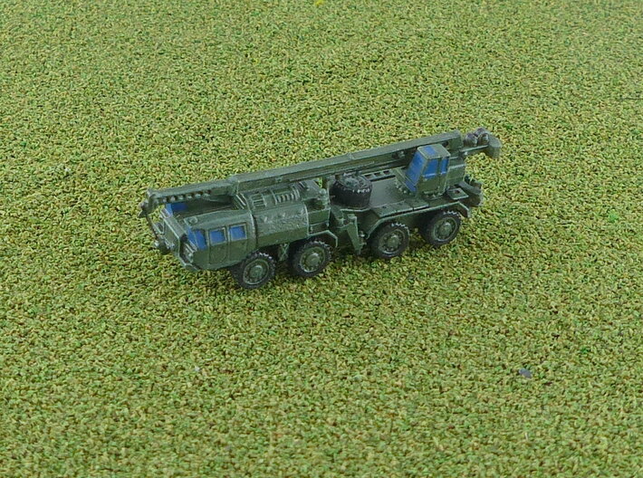 MAZ 6571 Heavy Mobile Crane 1/285 3d printed