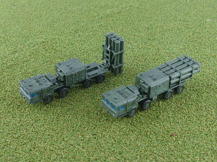 Russian BAL E Coastal Missile System on MZKT 1/285 3d printed 