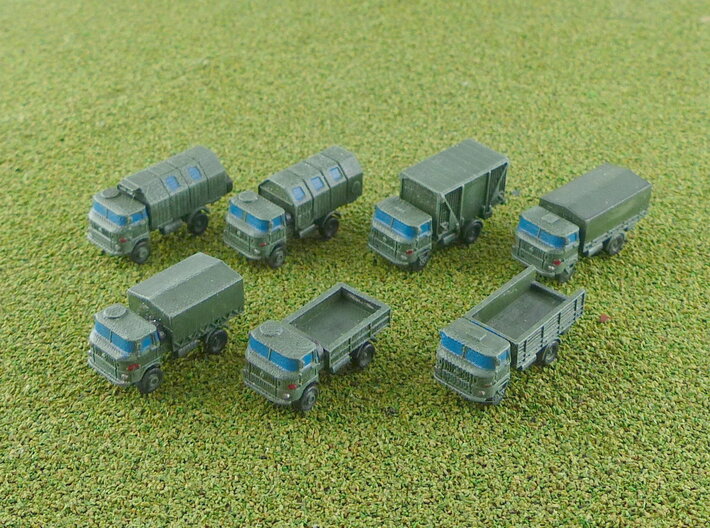 GDR IFA W-50 3to Truck Variants 1/285 3d printed