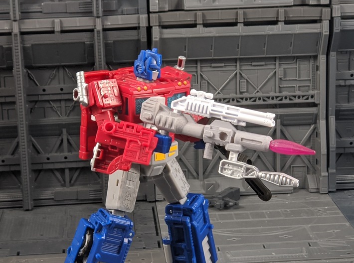 TF CW Combiner Blaster for Prime 3d printed 