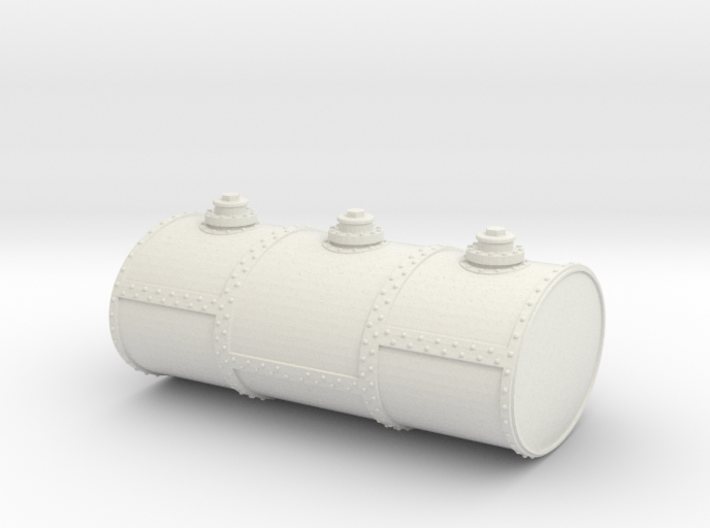 HO Scale Three Cell Fuel Tank 3d printed