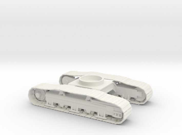 1/50th Track undercarriage for Gradall Excavator 3d printed