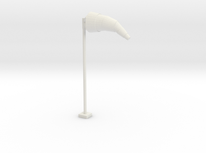 Airport Windsock and Pole 1/64 3d printed