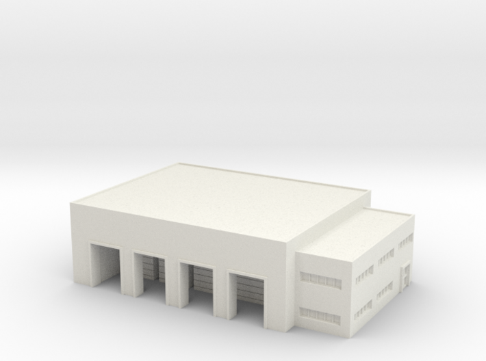 1:700 warehouse+office 3d printed