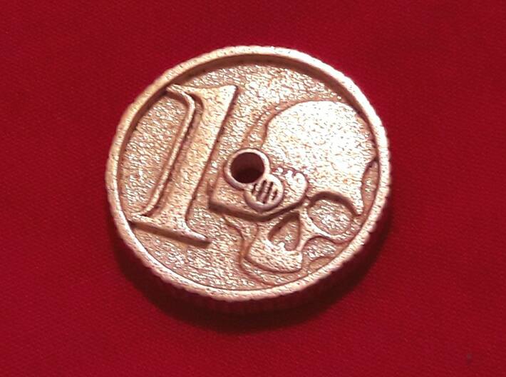 Imperial Coin Objectives 3d printed Small size shown
