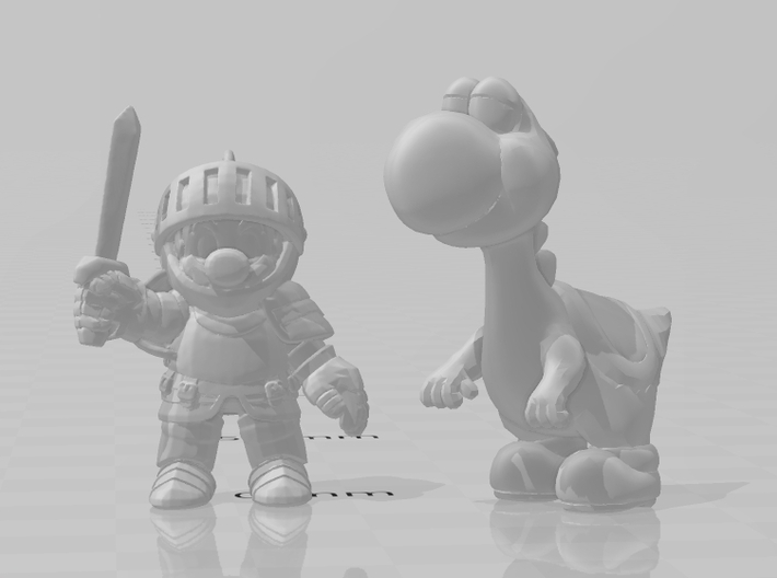 Yoshi classic 36mm miniature fantasy games and rpg 3d printed 