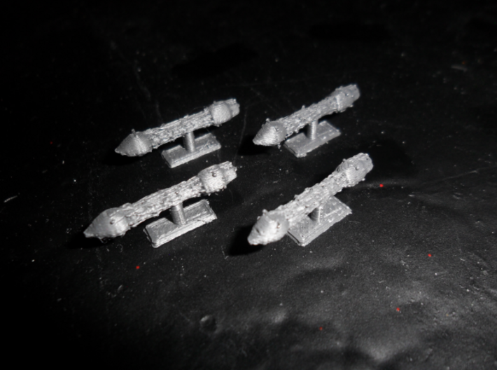 Aotrs005 Suicide Stellar Missile (4) 3d printed Replicator 2 version
