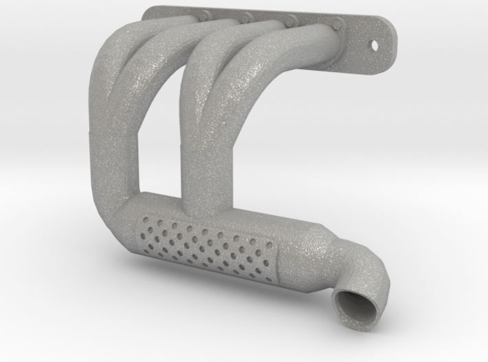 Axial SMT-10 Exhaust Header SH-2D (Left) 3d printed