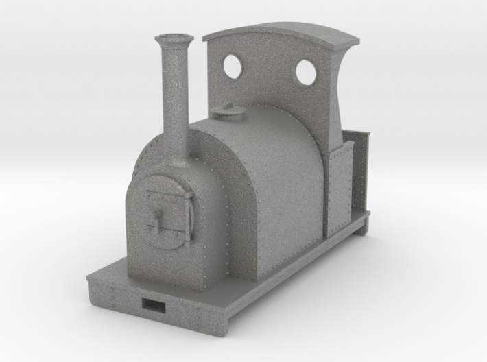 Gn15 saddle tank loco with semi open cab 3d printed