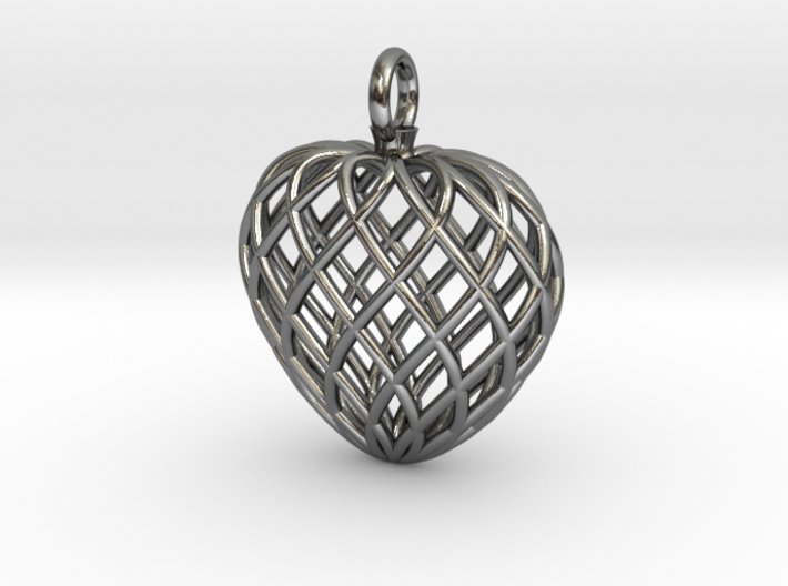 Heart Lattice V2 3d printed