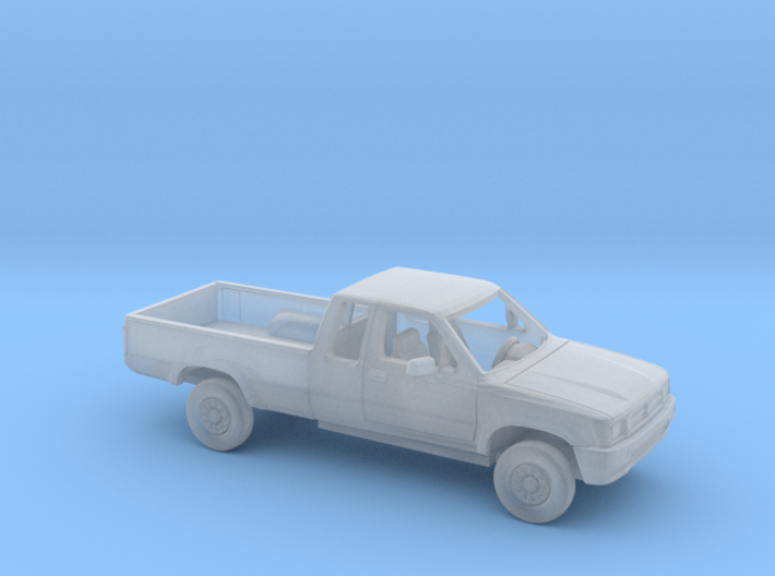 1/87 1988-97 Toyota Hilux Ext.Cab Long Bed Kit 3d printed