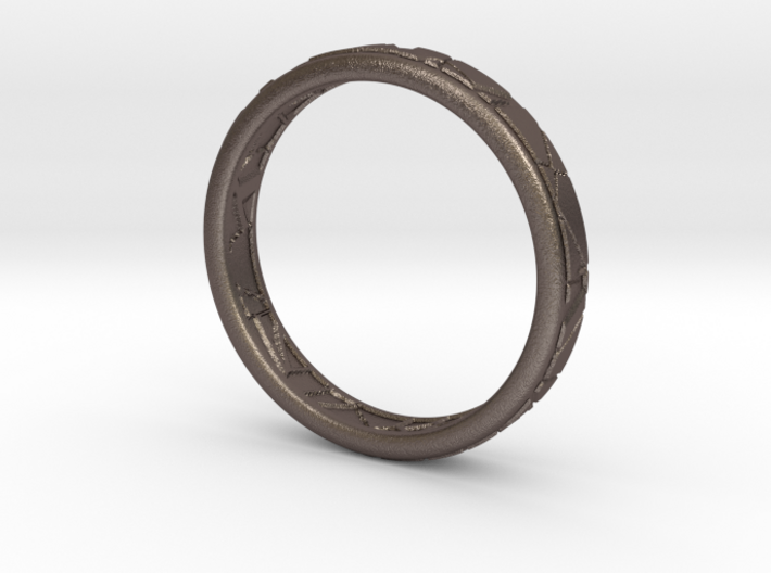 Broken ring 3d printed