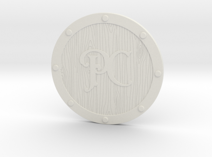 Player Character Drink Coaster 3d printed