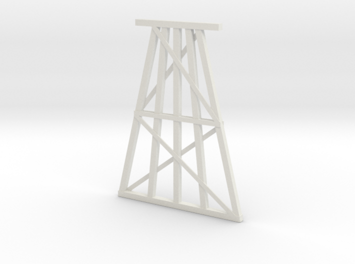 Single Track Trestle Bent 3d printed