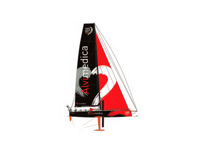 Racing yacht 3d printed