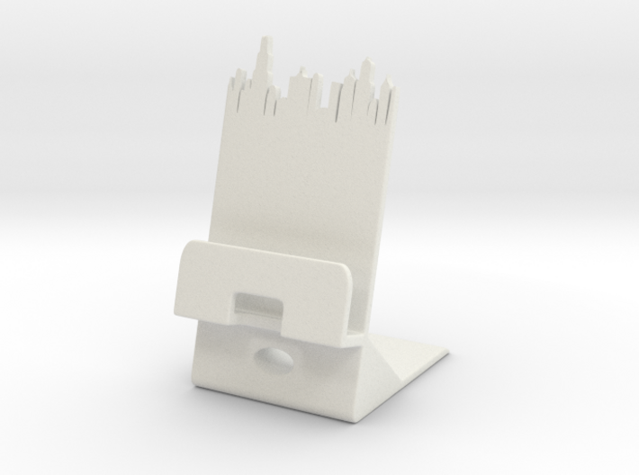 Smartphone Charging Station City ed 3d printed