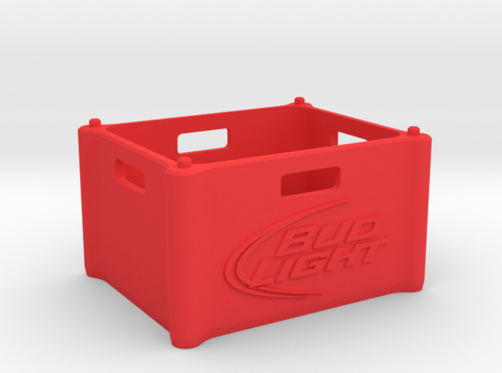 Beer Crate &quot;Bud Light&quot; 1:10 3d printed