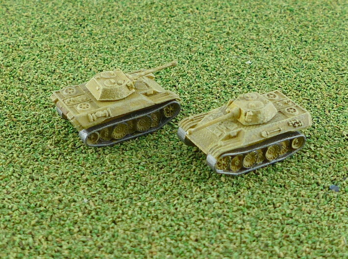 German VK 16.02 &quot;Leopard&quot; Recon. Tank 1/285 6mm 3d printed