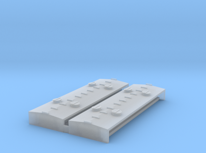 &quot;N Scale&quot; Northern Pacific Sand Car Roof insert 3d printed