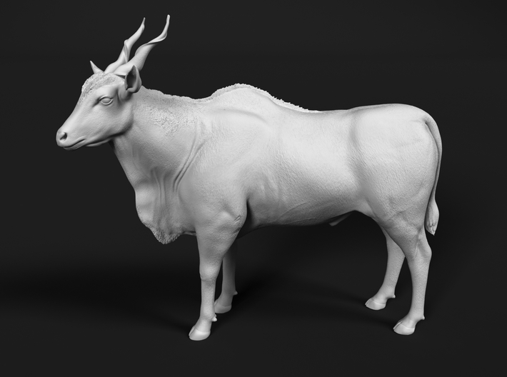 Common Eland 1:15 Standing Male 3d printed