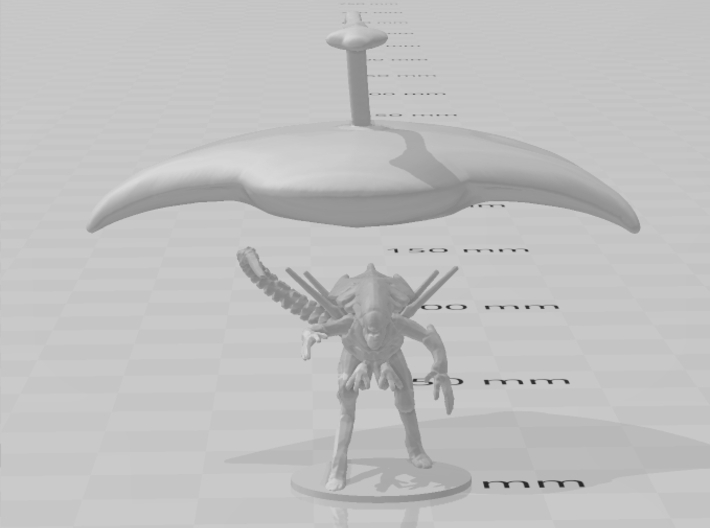War Of The Worlds Flying Machine 20mm Epic model 3d printed 