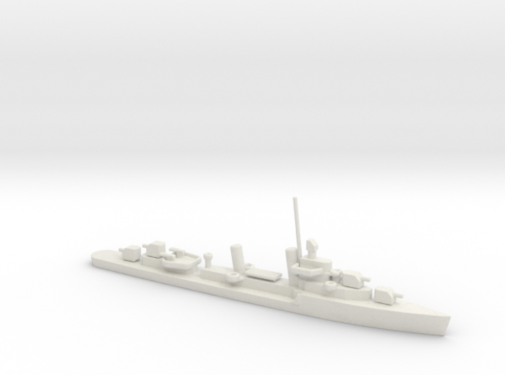 1/1400 Scale Benson Class Destroyer 3d printed