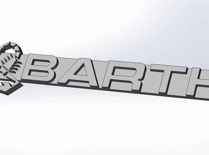 ABARTH 3d printed 