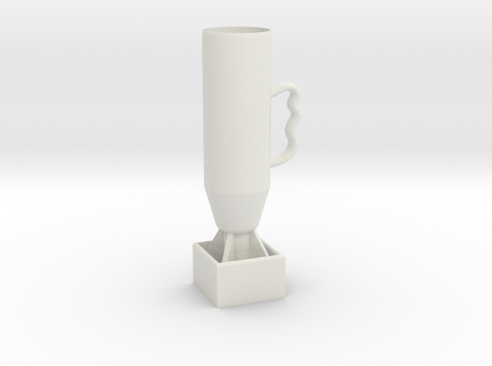 Nuclear Bomb Drink Glass 3d printed