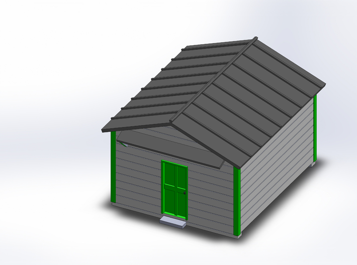 TOOL SHED 3d printed