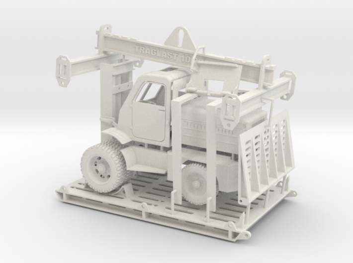 Forklift M4045 with loading frame 3d printed