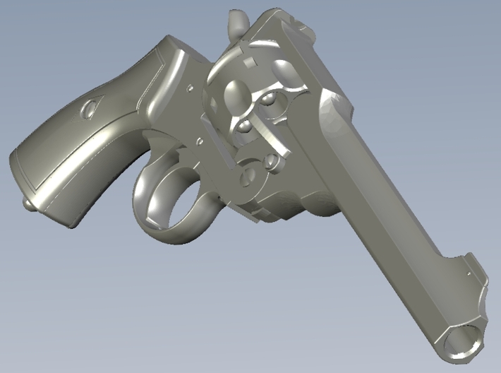 1/12 scale Webley & Scott Mk VI revolvers x 5 3d printed 