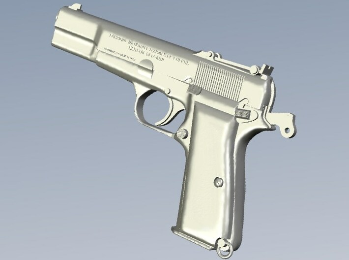 1/12 scale FN Browning Hi Power Mk I pistols B x 3 3d printed 