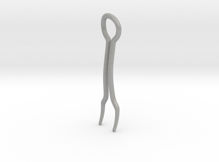 Three Curve Hairpin 3d printed