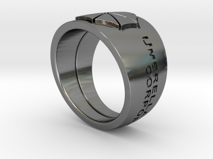 Umbrella Corporation Ring 3d printed 