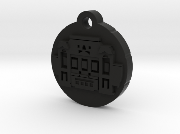 Mojiko Station necklace, keychain for train lover 3d printed