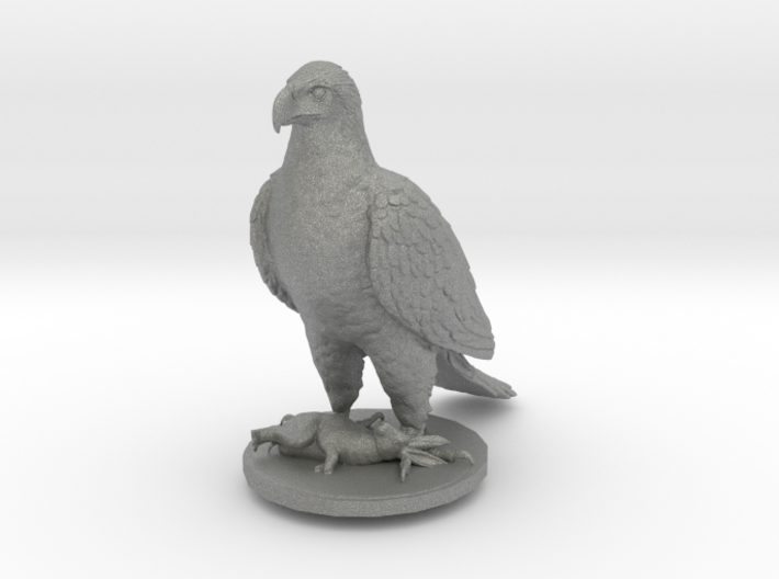 S Scale Eagle &amp; Rabbit 3d printed This is a render not a picture