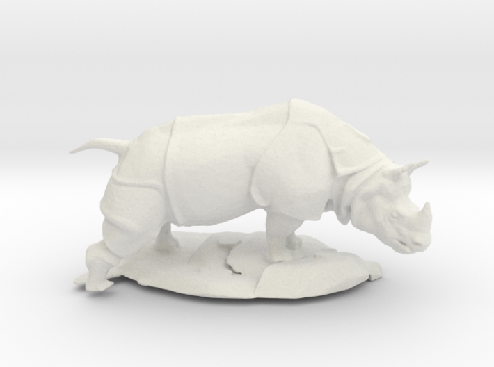 S Scale Rhino 3d printed This is a render not a picture